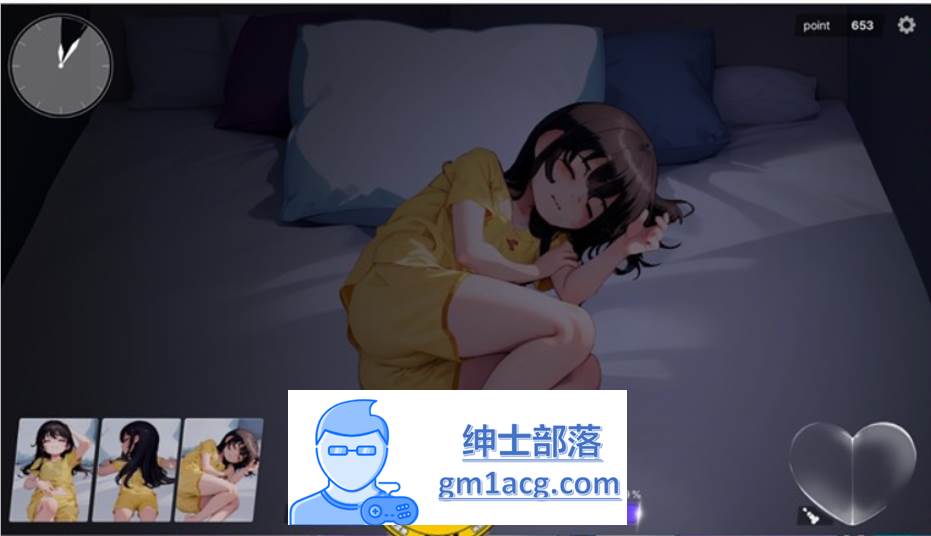 图片[3]-【触摸互动SLG/动态】深夜，正在睡觉的少女的家 DL正式完整版【新作/1.2G】-咔游